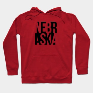 Graphic Nebraska Design with unique contrast Hoodie